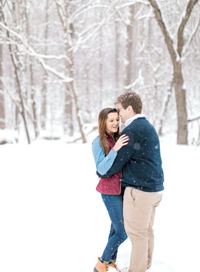 Snowy Engagement Session | Katherine & Andrew