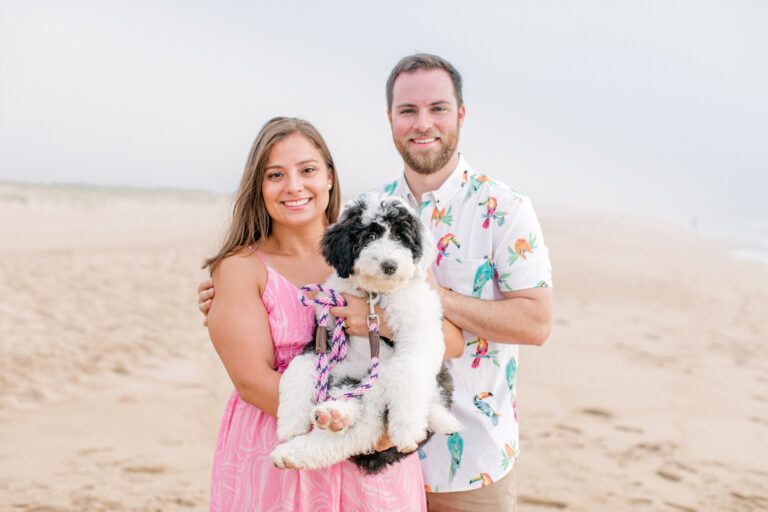 Fenwick Island Anniversary Portraits | Connor & Nathalie