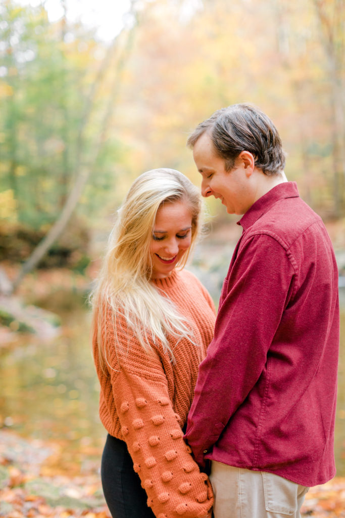 Scott's Run Nature Preserve Engagement Photography