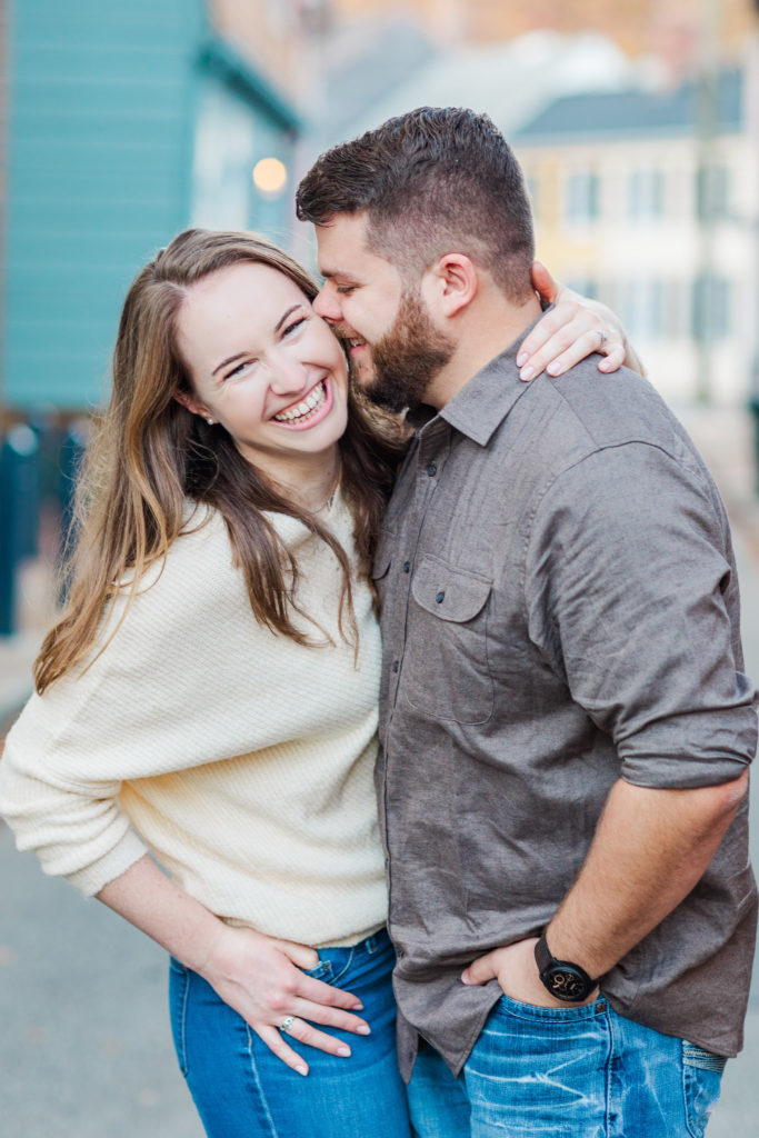 Annapolis Statehouse Engagement Photography by DC Wedding Photographer Nikki Schell