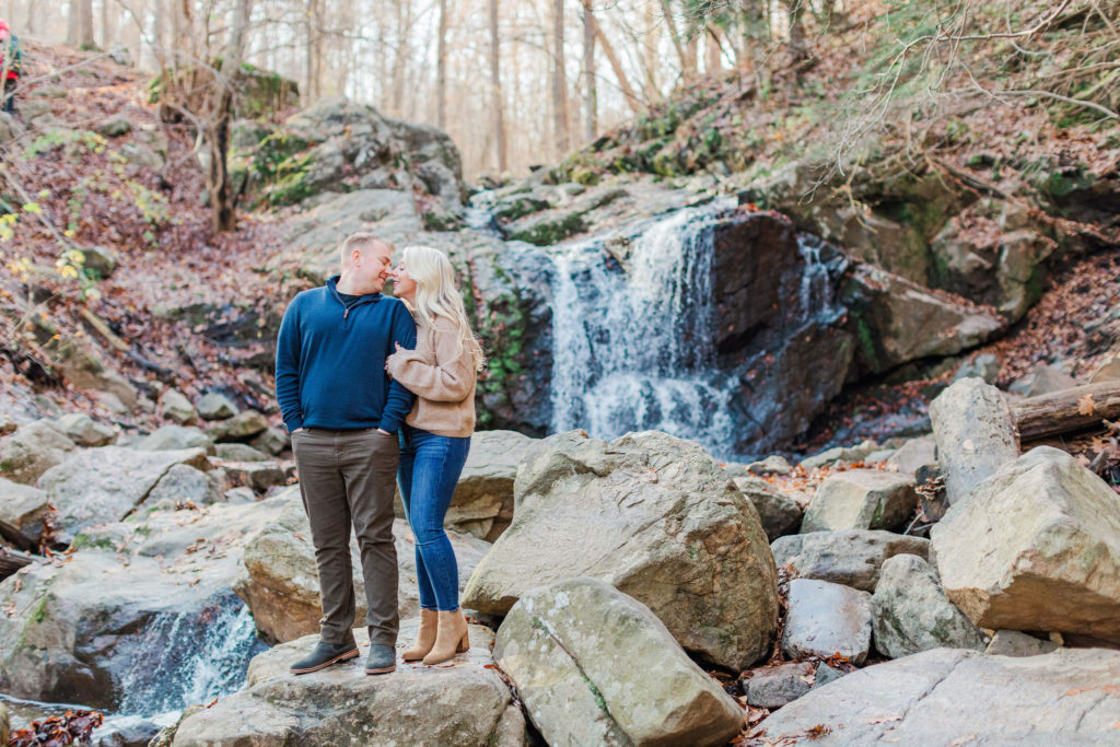 Patapsco Valley State Park Engagement Photographer