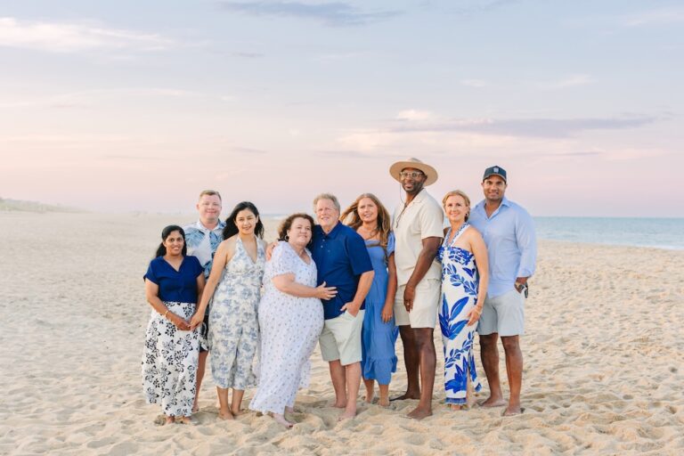 Golden Hour Family Photos In Fenwick Island, Delaware